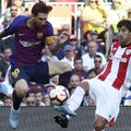 „Barcelona“ stringa Ispanijos čempionate – vos išplėšė lygiąsias dvikovoje su „Athletic“
