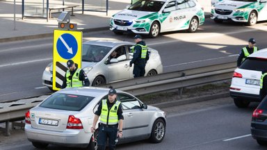 Литовская полиция рассказала, какие рейды ждут водителей в апреле
