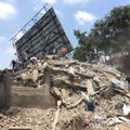 Po mirtino žemės drebėjimo Meksikoje skubiai ieškoma gyvųjų