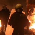 Graikijoje per protestus sulaikyta daugiau nei 100 žmonių