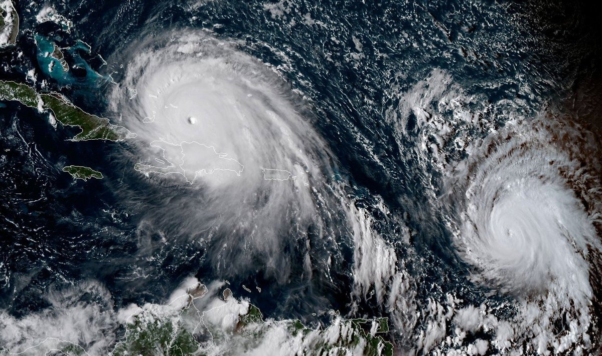 Uraganai „Irma“ ir „Jose“