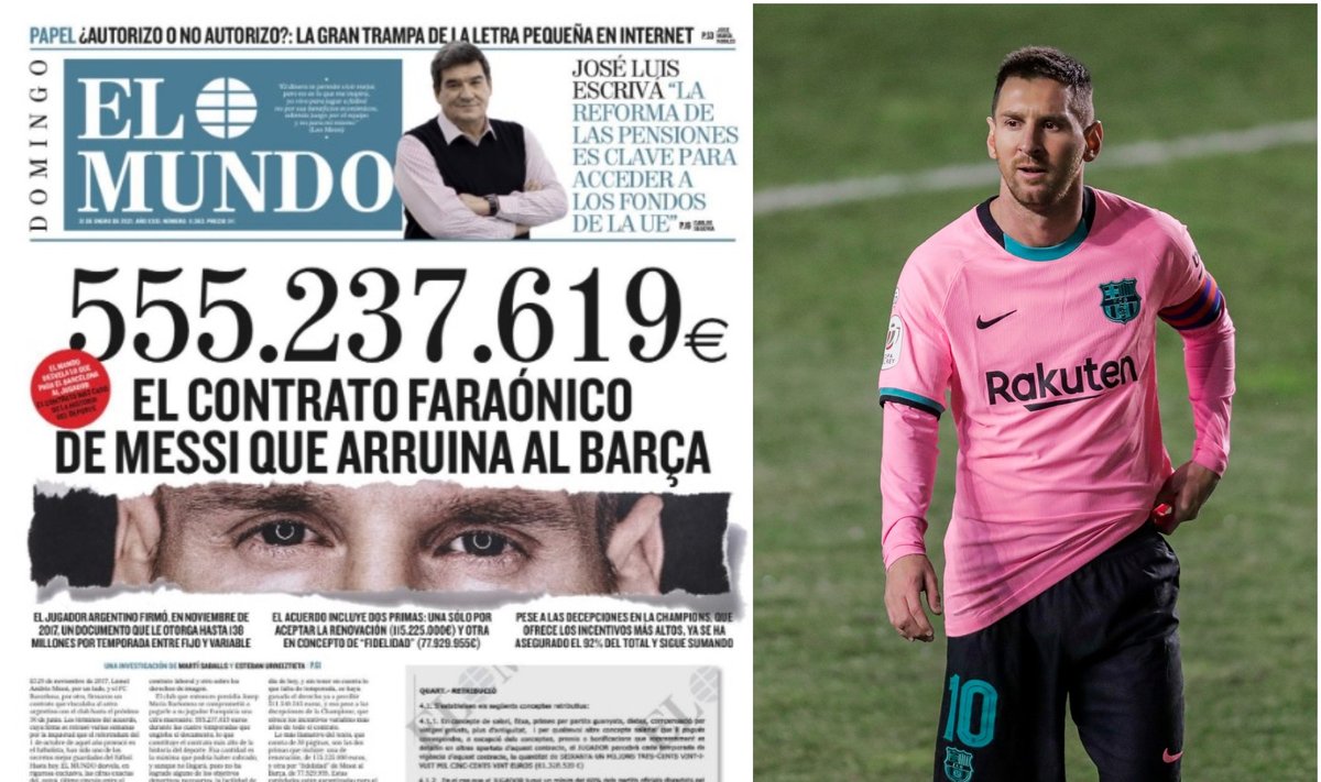 "El Mundo", Lionelis Messi