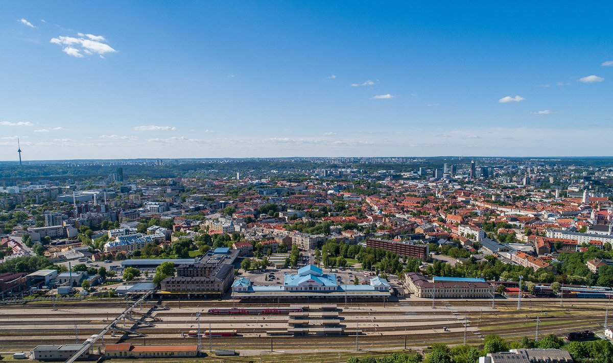 Vilniaus stoties rajonas (Irmanto Gelūno nuotr.)