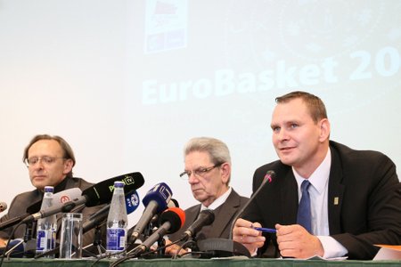 "Eurobasket 2011" apibendrinimo spaudos konferencija
