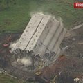 100 kilogramų sprogmenų neužteko siloso bokštui nugriauti
