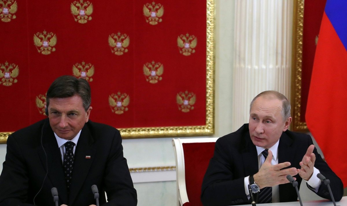 Borutas Pahoras ir Vladimiras Putinas