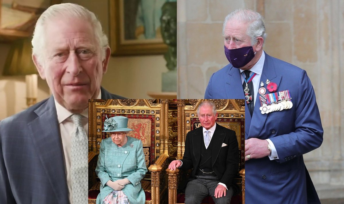 Princas Charlesas, karalienė Elizabeth II / Foto: Vida Press ir Scanpix