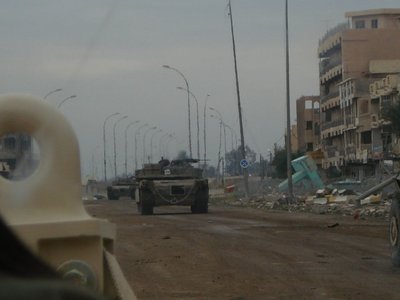 1-osios šarvuotosios Divizijos tankai Ramadyje, Irake