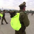 Čilėje surengtame kariniame parade dalyvavo daug žavingų šuniukų