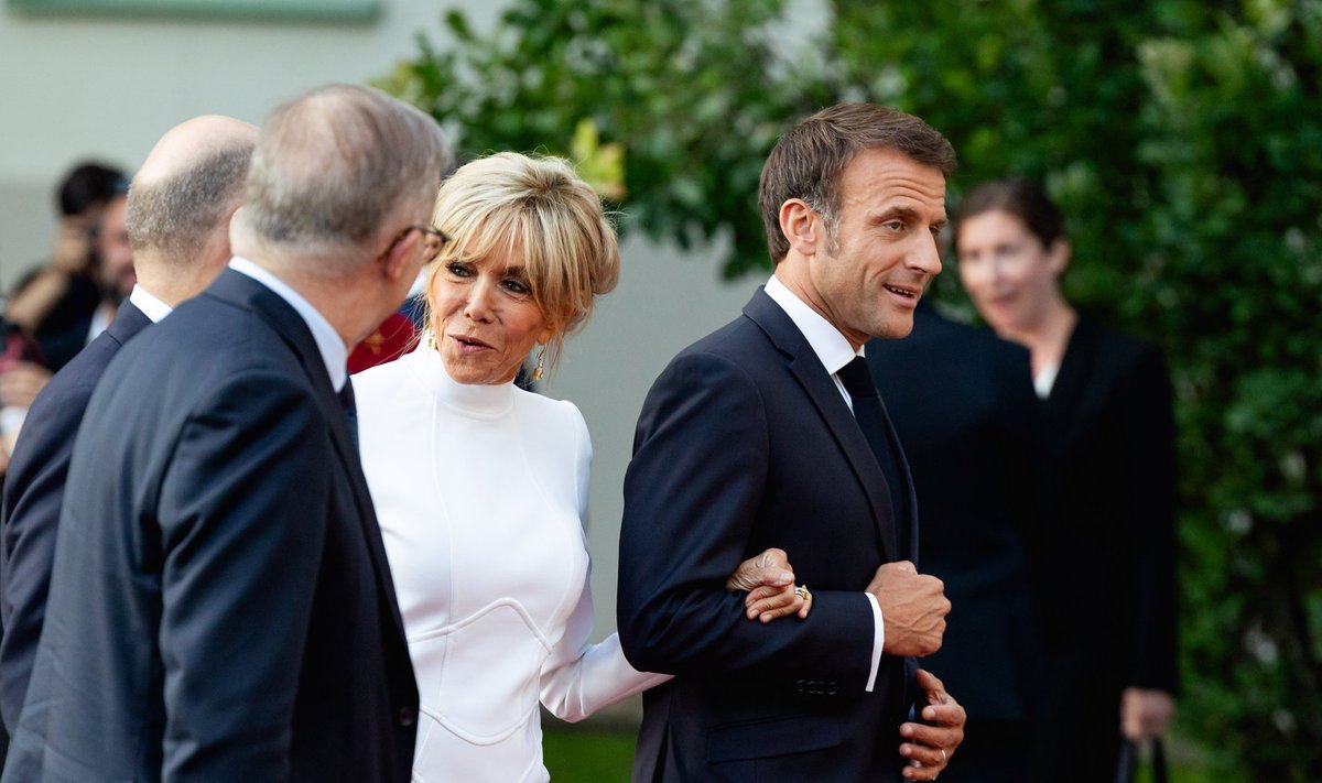 Prancūzijos prezidentas Emanuelis Macronas, Pirmoji ponia Brigitte Macron