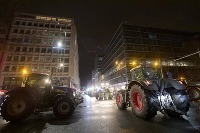Ūkininkų protestas Belgijoje