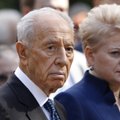 Grybauskaitė conveys condolences over Peres' passing