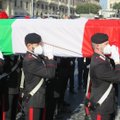 Italijoje laidojamas Kongo DR žuvęs ambasadorius