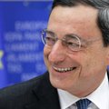 ECB’s Draghi: Euro zone to help Lithuania ward off risks from Russia