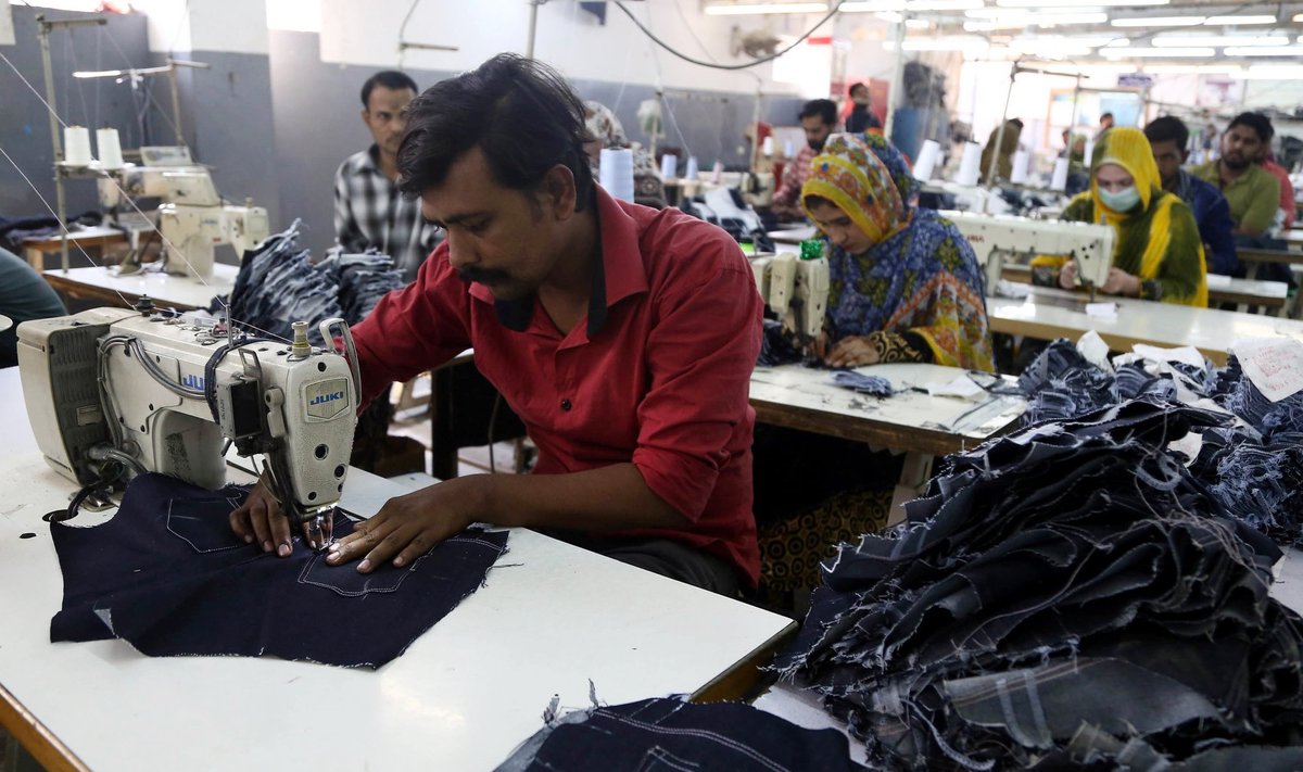 Tekstilės gaminių fabrikas Pakistane
