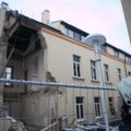 Išsiaiškino, kodėl Vilniaus centre įgriuvo pastatas