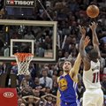 NBA naktis: „Warriors“ paskutinę sekundę krito Majamyje, „Rockets“ suklupo Milvokyje