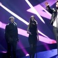 A.Pojavio pasirodymo Eurovizijos pusfinalio repeticijoje akimirkos
