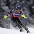 Pasaulio kalnų slidinėjimo taurės varžybų slalomo rungtį Italijoje laimėjo aštuoniolikmetė amerikietė