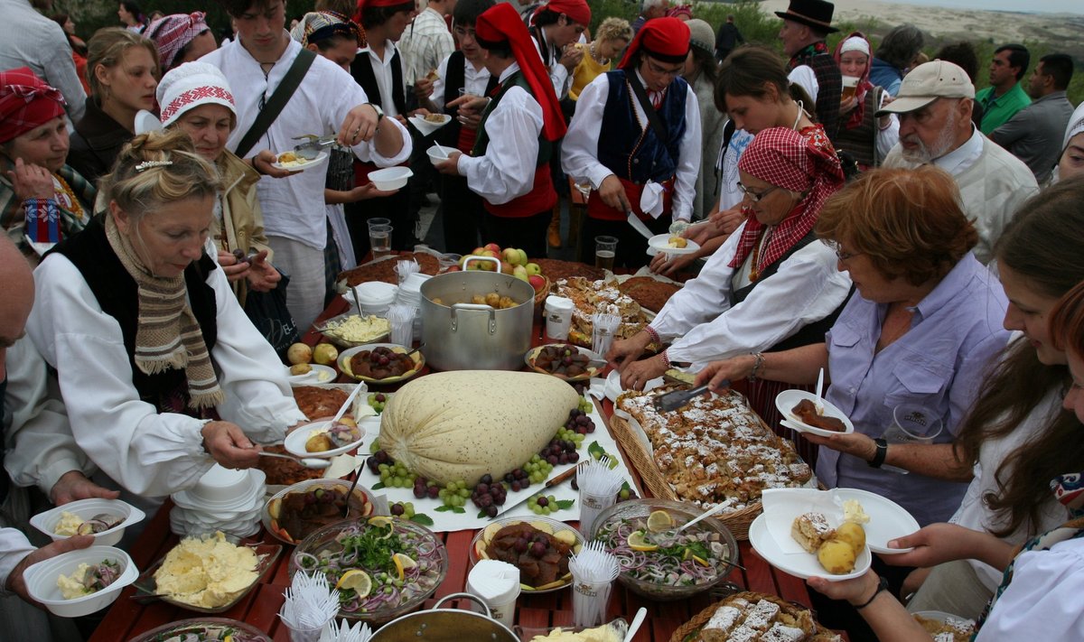 Folkloro festivalis Neringoje