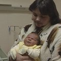 Šiaulių moters ir vaiko klinikoje gimė kūdikis „milžinas“