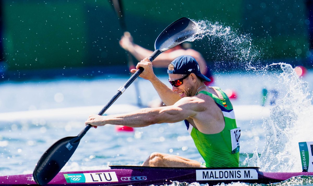 Mindaugas Maldonis olimpinių žaidynių vienviečių baidarių 200 m atrankoje