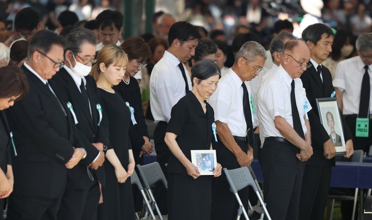 Japonija mini Hirošimos bombardavimo metines