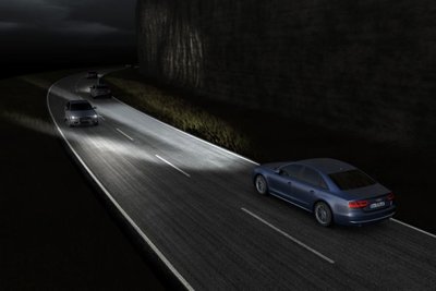 "Audi" matriciniai LED žibintai