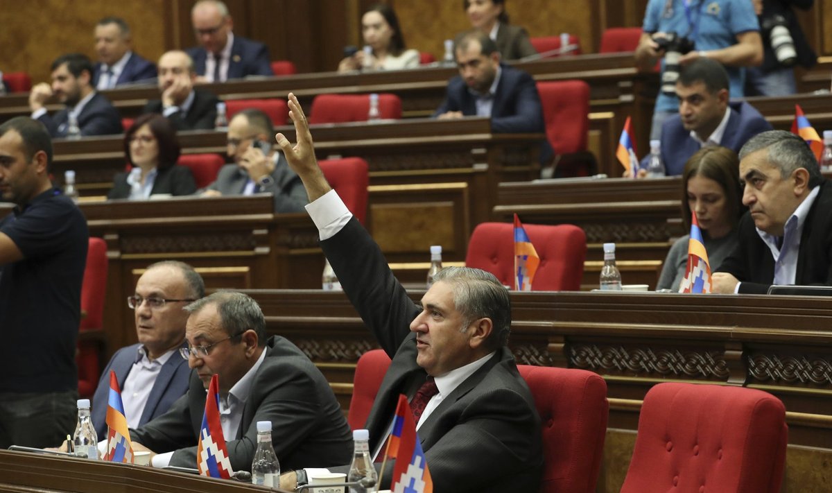 Armėnijos parlamentas ratifikavo TBT steigimo sutartį