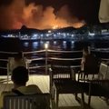 Netoli turistų pamėgto Turkijos kurorto gaisras priartėjo prie viešbučių