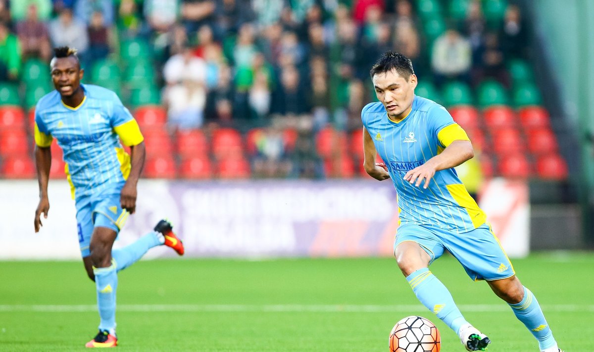 “Astana” komanda prieš "Žalgirį" negali žaisti visos sudėties
