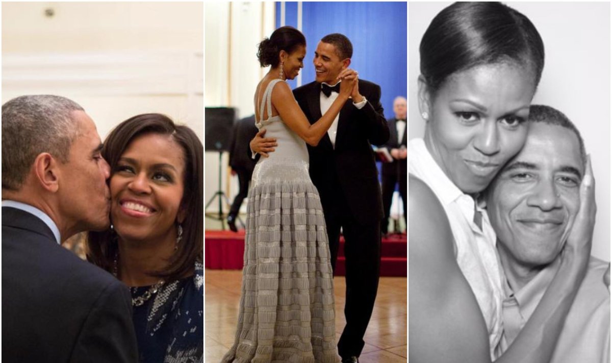 Barackas ir Michelle Obamos