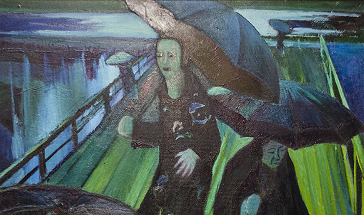 Julius Čepėnas, "Po lietaus", 1980 m.