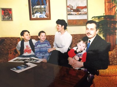 Valerijaus Ostapenko šeima