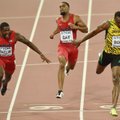 Išliko viršūnėje: U. Boltas per sprindį aplenkė J. Gatliną