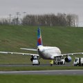 Lithuanian plane veers off runway at Birmingham airport