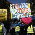 Per „Geltonųjų liemenių“ protestus Paryžiuje areštuota per 100 žmonių