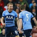Anglijos čempionato lyderį persekiojantis „Tottenham“ klubas šventė pergalę Stouke