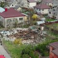 Pranešama, kad Kauno rajone po sprogimo sugriuvo namas