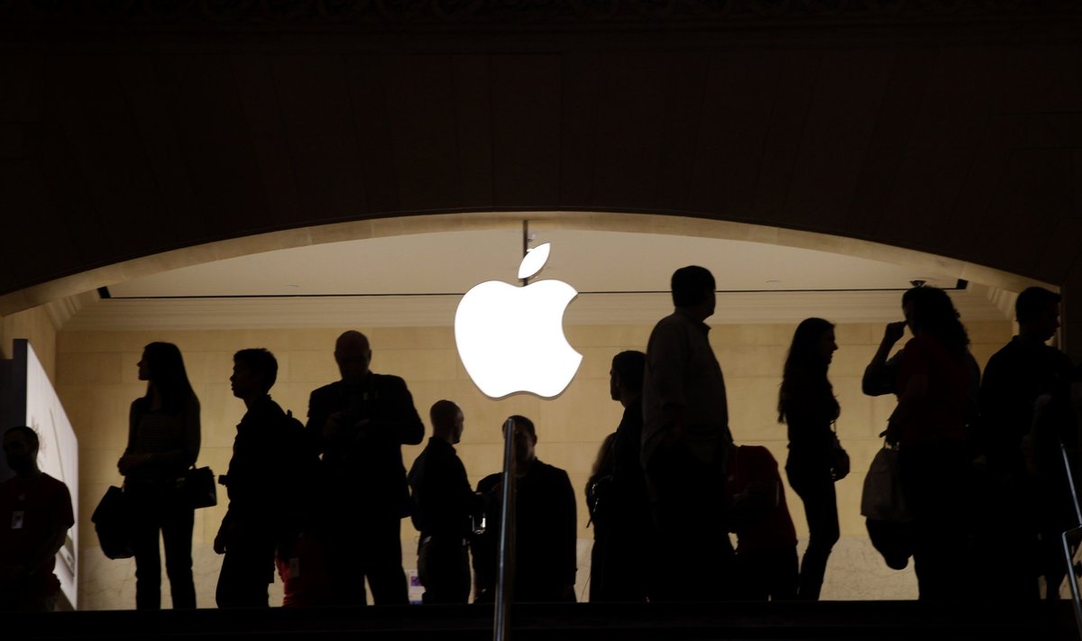 "Apple" parduotuvės atidarymas Niujorke