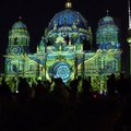 Šviesų festivalio proga nušvito lankomiausi Berlyno objektai