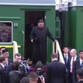 Šiaurės Korėjos pareigūnas paaiškino, kodėl kelionei į Rusiją Kim Jong Unas pasirinko traukinį