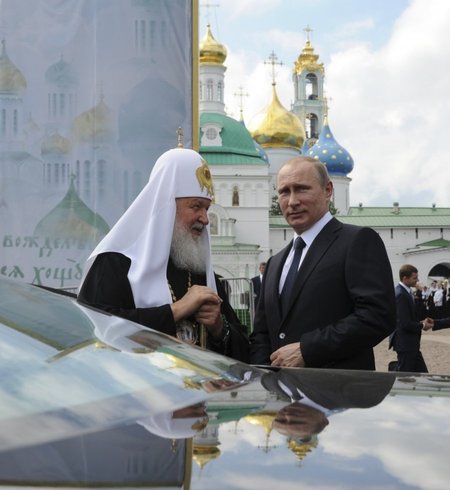 Vladimiras Putinas, patriarchas Kirilas