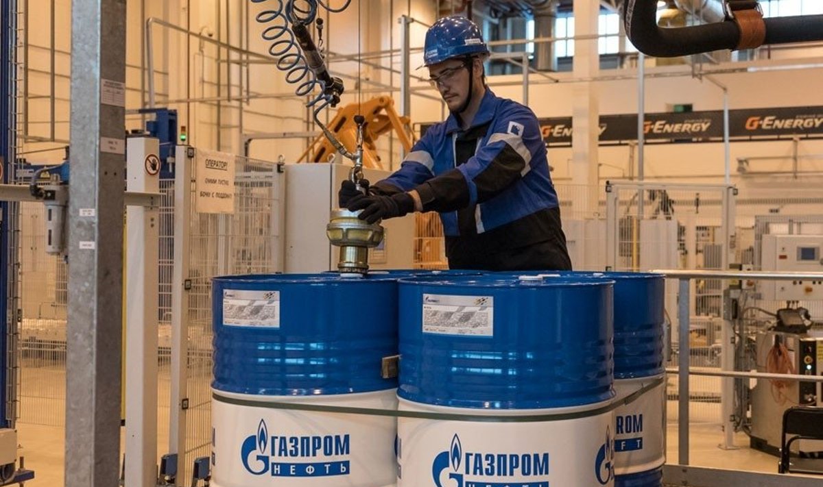 "Gazprom" alyvos produktai