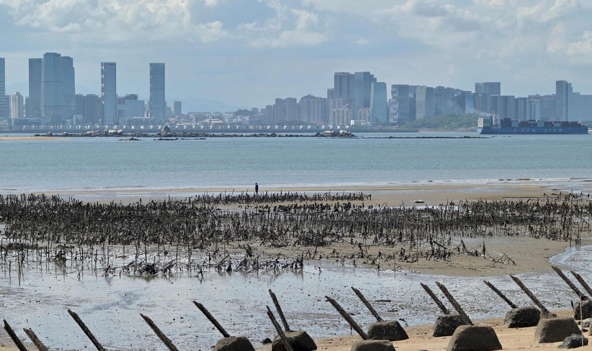 Taivano paplūdimiai pritaikyti priešo atrėmimui