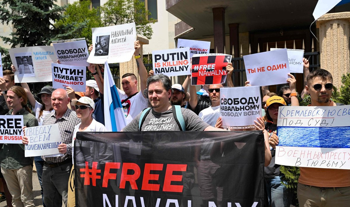 Navalno palaikymo mitingas