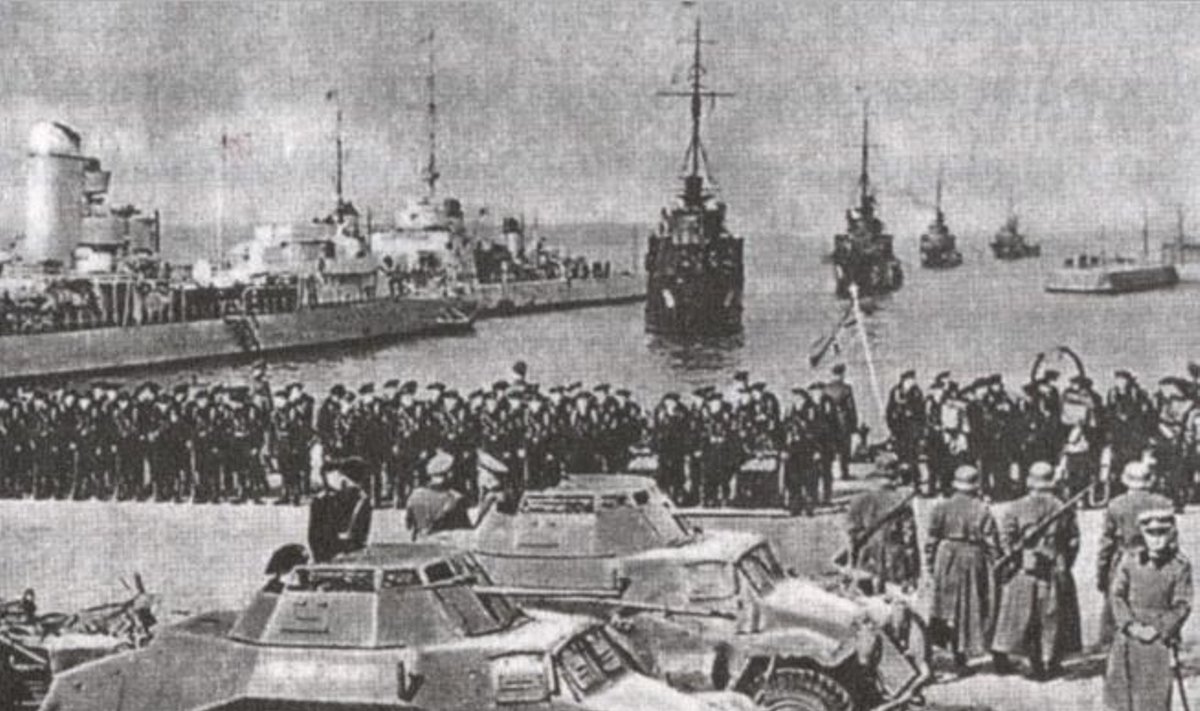 Nazi armada in Klaipėda