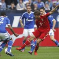 Vokietijoje – „Bayern“ klubas įveikė „Schalke“ ekipa, Dortmundo komanda išvykoje nusileido „Hamburg“ klubui