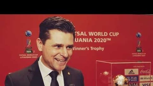 Paskelbta pasaulio salės futbolo čempionato Lietuvoje burtų data