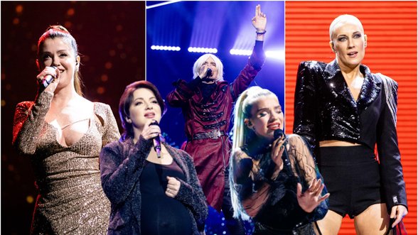 Nugriaudėjo pirmoji atrankos į „Euroviziją“ laida: už borto liko pusė pasirodžiusių dalyvių